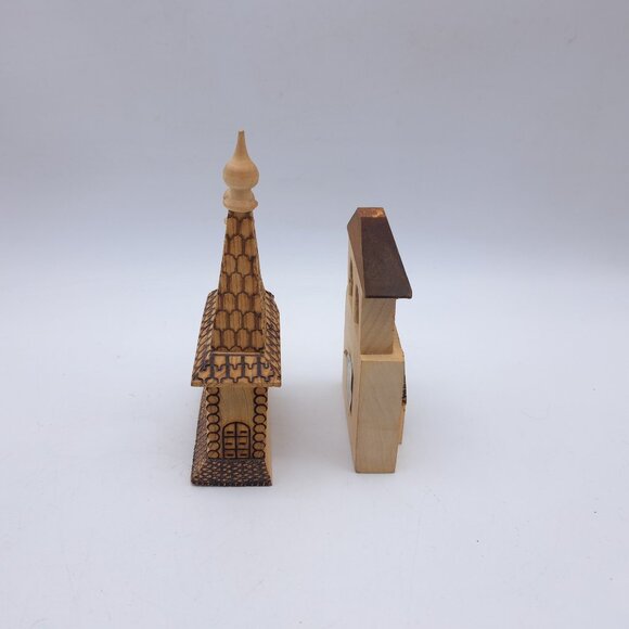 Russian Church Wood Buildings Skit of Zosima - Picture 7 of 11